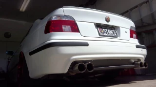 Boosted & Bagged E39 540i EXHAUST & SUPERCHARGER SOUNDS!