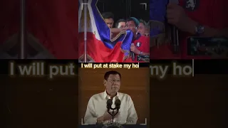 President Duterte Powerful Quotes