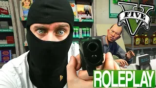 JE BRAQUE UNE SUPERETTE EN POLICIER !! - GTA RP