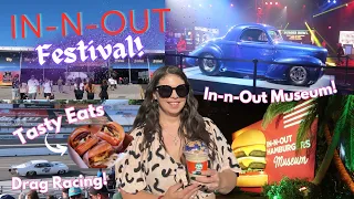 In-n-Out 75th Anniversary Festival at the Pomona Fairplex! In-n-Out Museum, Drag Racing, & Carnival!