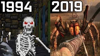 Evolution Of The Elder Scrolls 1994-2019