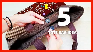DIY TOTE BAG IDEA ┃ Compilation       #SewingTricksandTips