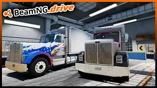 BeamNG.drive MP - WORST SEMI TRUCK DELIVERY SERVICE EVER!