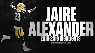 Jaire Alexander 2018-2019 Rookie Highlights