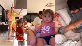 VIRGÍNIA FONSECA STORIES: CONTANDO TUDO DO DOMINGO BOM EM FAMÍLIA COM ZÉ FELIPE E AS MARIAS