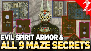 Beat all 9 Labyrinths for the Evil Spirit Armor Set in Tears of the Kingdom - Locations & Set Bonus