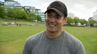 Superman Henry Cavill returns home to Jersey to support wildlife charity | ITV News