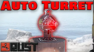How To Set Up An Auto Turret | Rust #Shorts