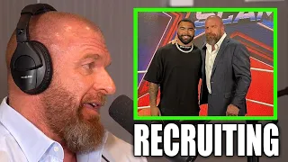 Triple H Explains How To Become A WWE Superstar (NIL Recruitment)