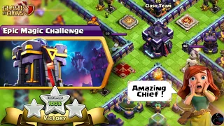 Epic Magic Challenge, Easily 3 star TownHall 15 (Clash of clans)||Darkprince Gaming||Like &Subscribe