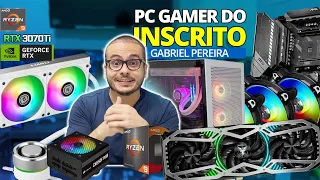 MONTANDO O PC GAMER DO INSCRITO GABRIEL PEREIRA - RYZEN 5900X + RTX 3070Ti
