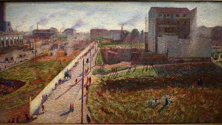 5 minuti con - Officine a Porta Romana di Umberto Boccioni