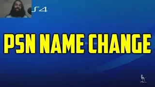 PSN Name Change | Change PSN Name Update