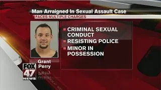 MSU player arraigned in sexual assault case