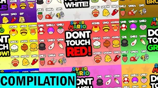 EVERY MARIO GAME: Don't Touch Colors Compilation!