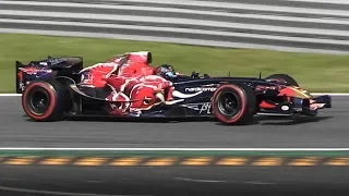 Toro Rosso STR1: the last F1 to use a V10 engine - Cosworth TJ2006 3.0L Sound!