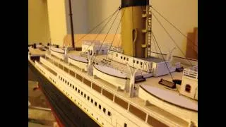 Titanic model build 1:200