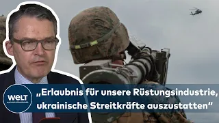 HILFE FÜR UKRAINE: Waffenlieferungen? "Möglichkeiten über die Bundeswehr sind erschöpft"