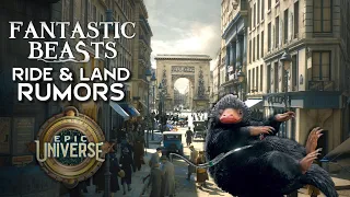 Rumors for Fantastic Beasts Land at Epic Universe - Universal Orlando's New Theme Park - ParksNews