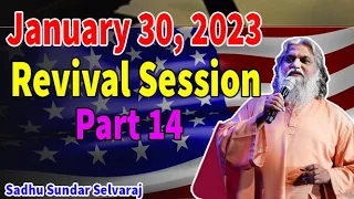 Sadhu Sundar Selvaraj ✝️ January 30, 2023  Revival Session Part