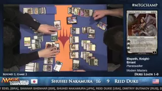 2013 World Championship - Modern Masters Round 2 - Shuhei Nakamura vs. Reid Duke