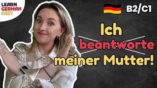 🇩🇪 7 Fehler auf dem B2/C1-Niveau (DEUTSCH für Fortgeschrittene) 🔥- Learn German Fast