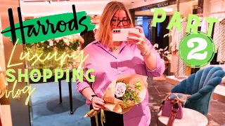 LONDON LUXURY SHOPPING AT HARRODS 🤩 | PART 2 Gucci gave me flowers!