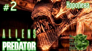 Aliens vs Predator(2010)[#2] - Королева (Прохождение на русском(Без комментариев))