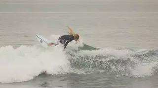 Surfing HB Pier | March 7th | 2018 (RAW)