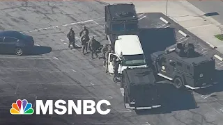 Possible California shooting suspect found dead in white van