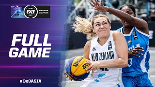 New Zealand 🇳🇿 vs India 🇮🇳 | Women Full Game | FIBA 3x3 Asia Cup 2024 | 3x3 Basketball