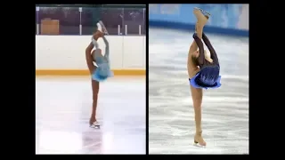 Veronika Zhilina vs. Yulia Lipnitskaya Candle Spin
