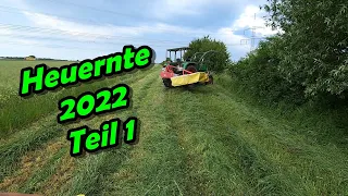 Heuernte Teil 1 | Mähen | Ventilspiel einstellen | E - Auto   | Grüner Wolf Kanal