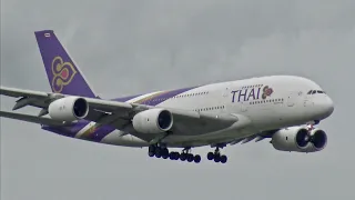 [4K] 2 HOURS!! Heavy Traffic at Bangkok Suvarnabhumi Airport | B747, B777, A350, A380 & More