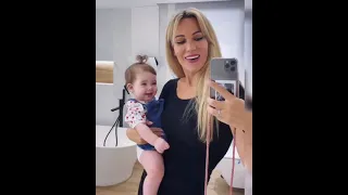 “Qué afortunada soy”: Edurne no pudo disimular su felicidad durante el día más especial