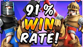 91% WIN RATE! BEST DOUBLE PRINCE DECK — Clash Royale