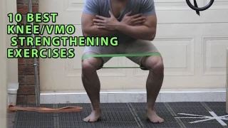 10 BEST KNEE/VMO STRENGTHENING EXERCISES