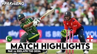 Pakistan Vs England | PAK vs ENG 4th t20 highlights 2024 | PAK vs ENG 4th T20 Match Highlights Today