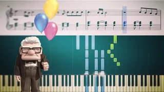 How to play Married Life from Disney's "Up" on piano