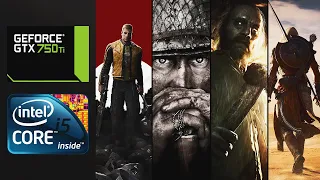 20 Games Released in 2017 on GTX 750 Ti & i5-2400