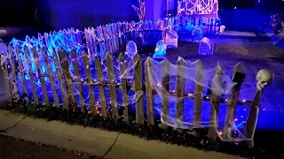 Easy Pallet Graveyard Fence for Halloween