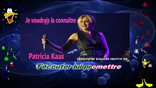 patricia kaas   je voudrais la connaitre