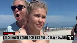 Beach House Karen Thinks She Owns Public Beach