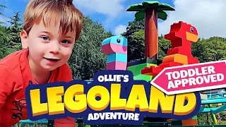Legoland for Toddlers | Ollie's Toddler Theme Park Adventure Video