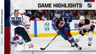 Oilers @ Avalanche 3/21 | NHL Highlights 2022