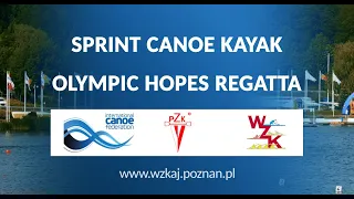 Sprint Canoe Kayak Olympic Hopes Regatta - Poznań Malta 2023 - Day 2 - 08.09.2023