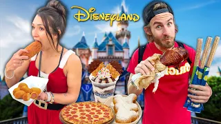 We Ate The UNHEALTHIEST Disney Foods For 24 Hours!