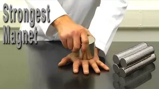 Super Strong Neodymium Magnet Set Unboxing and Testing