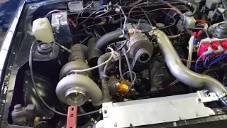 rx7 12A turbo first run