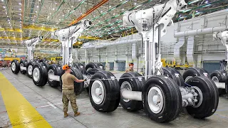 Inside US Air Force Advanced Facility Repairing Massive Aircraft Landing Gears